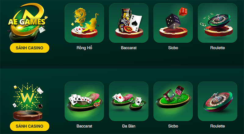 Sảnh casino trực tuyến V9bet