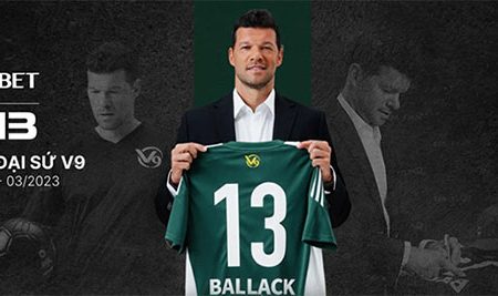 Michael Ballack – Đại sứ thương hiệu V9BET khu vực Châu Á