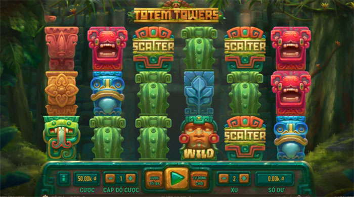 Bảng thanh toán Totem Towers Slot 